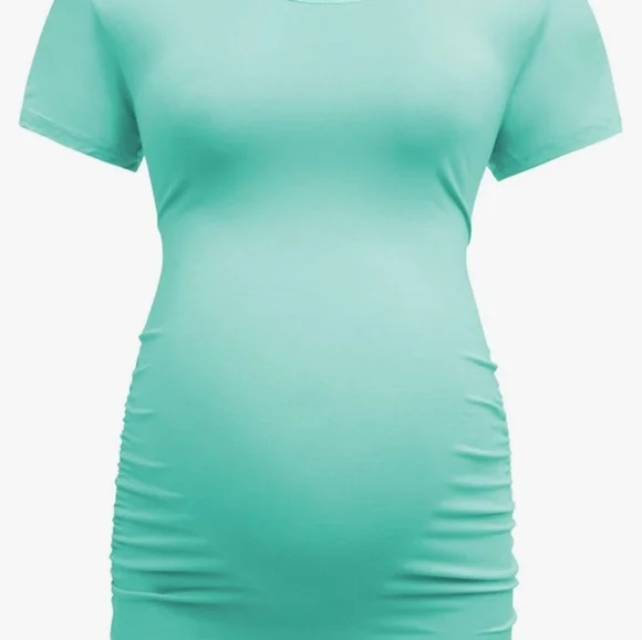 Maternity 3 pack XL Ruched Tee Shirt Bearsland - Picture 4 of 5